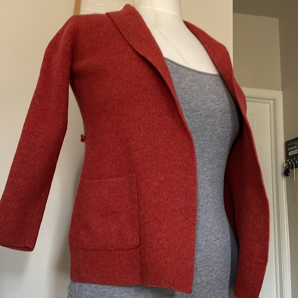 Tweeds patch pocket black jacket - Picture 3 of 6